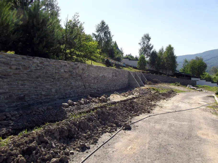 Gravity Retaining wall