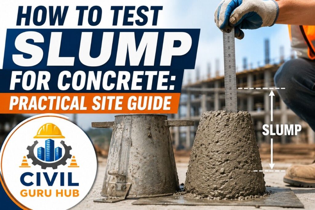 how to test slump for Concrete: Practical Site Guide
