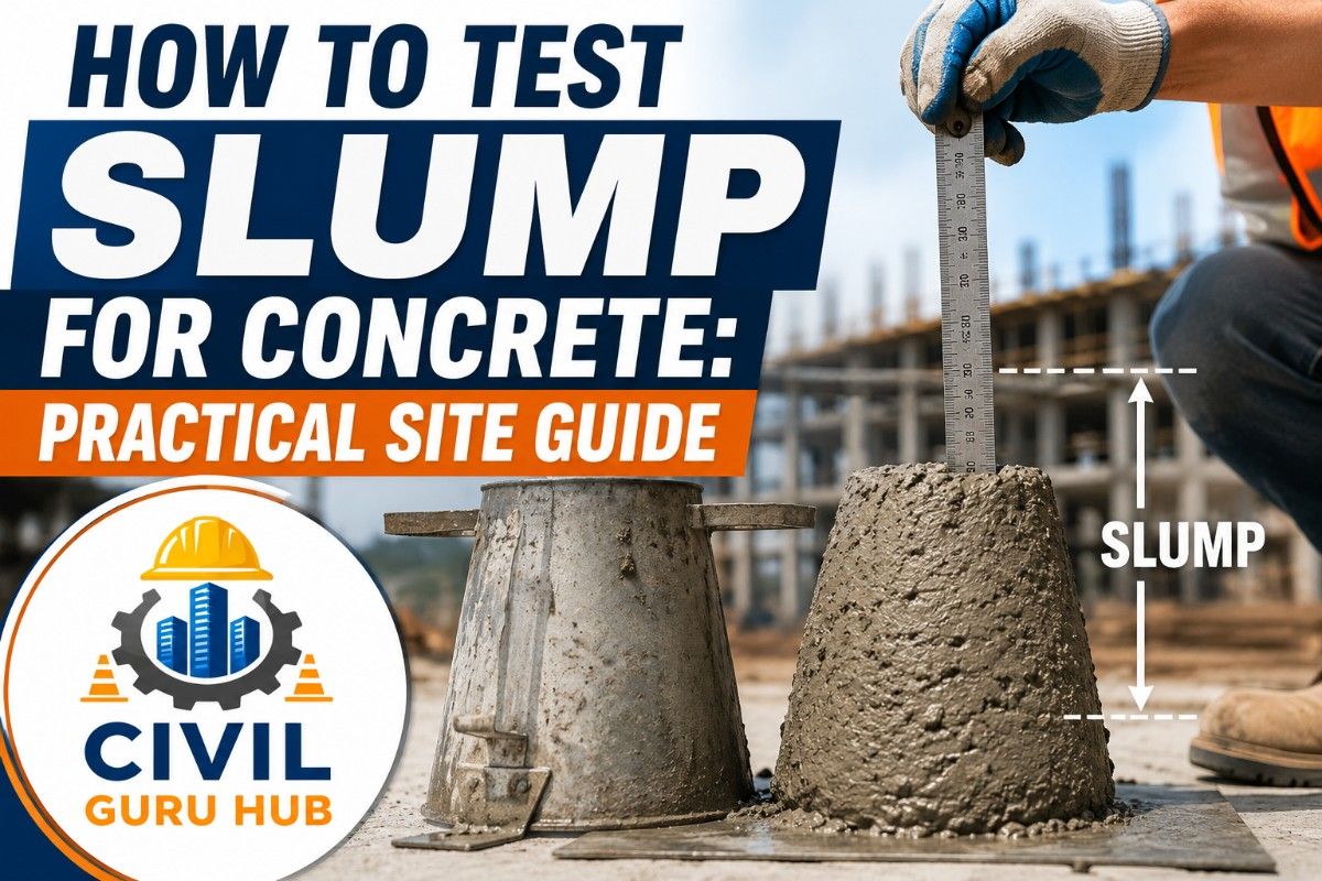 how to test slump for Concrete: Practical Site Guide