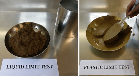 LL PI for borrow area soil