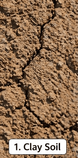 Clay soil