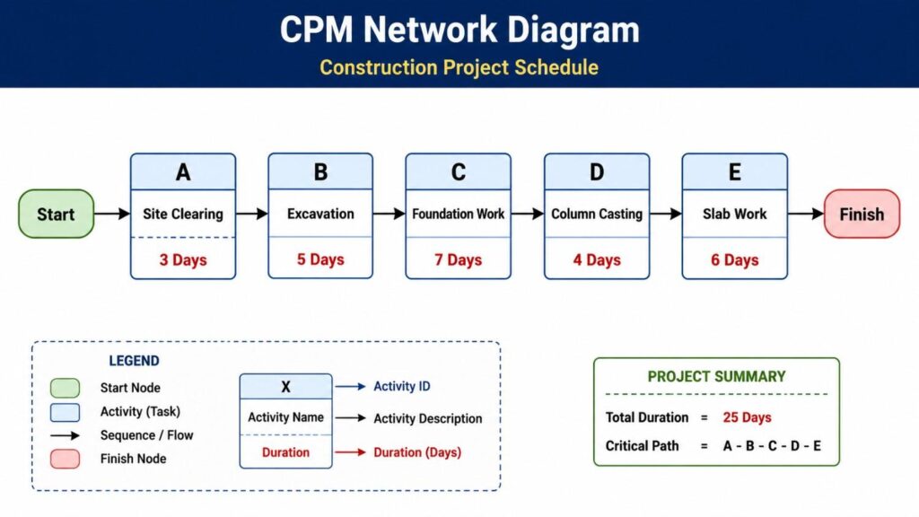 CPM Network Diagram