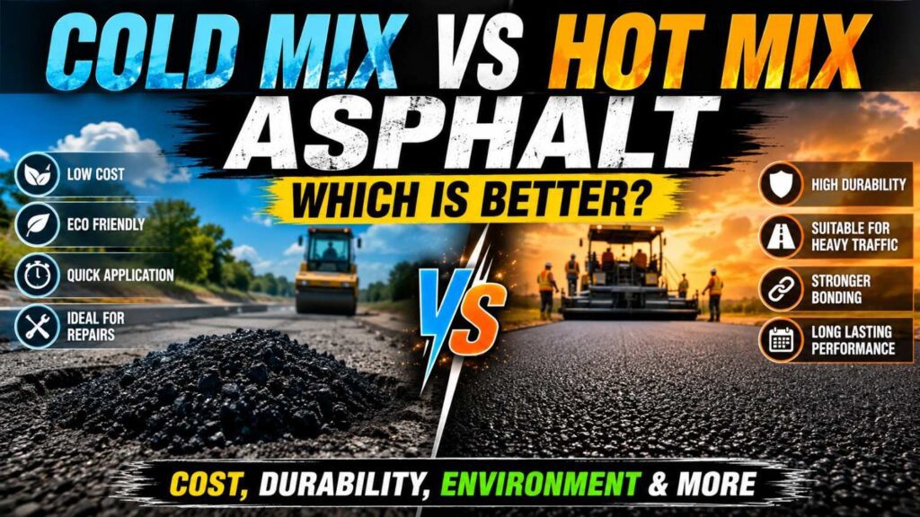 Cold Mix vs Hot Mix Asphalt