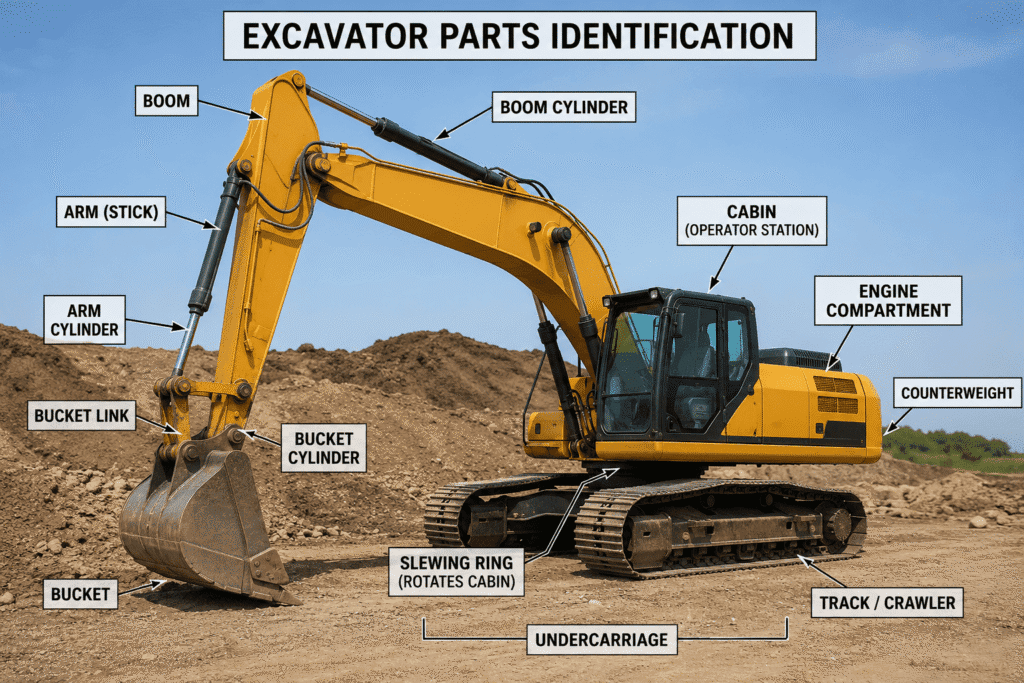 Excavator - Construction Equipment