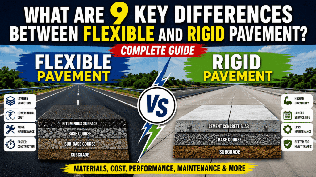 Flexible Vs Rigid Pavement