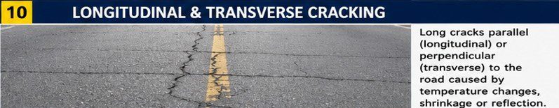 Longitudinal and Transverse Cracking