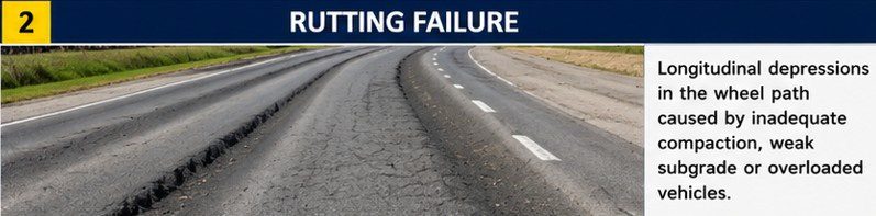 Rutting Failure in flexible pavement