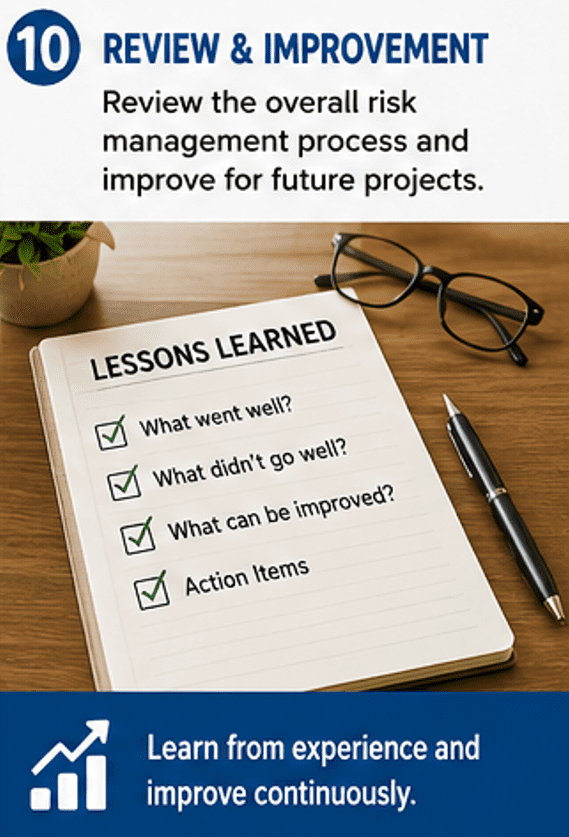 project review meeting analysis improvement