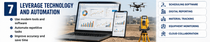 The Use of Technology and Automation (Time management)