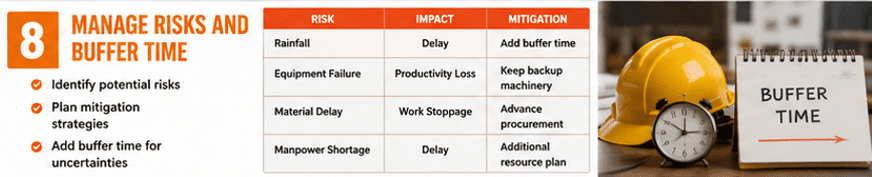 Risk Management And Buffer Time (Time Management)