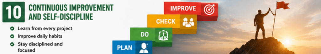 Continuous Improvement And Self-Discipline