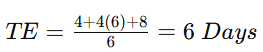 PERT Calculation