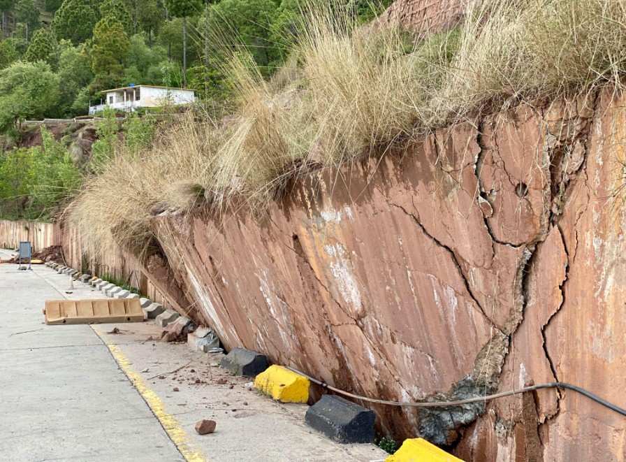 Toe wall Failure