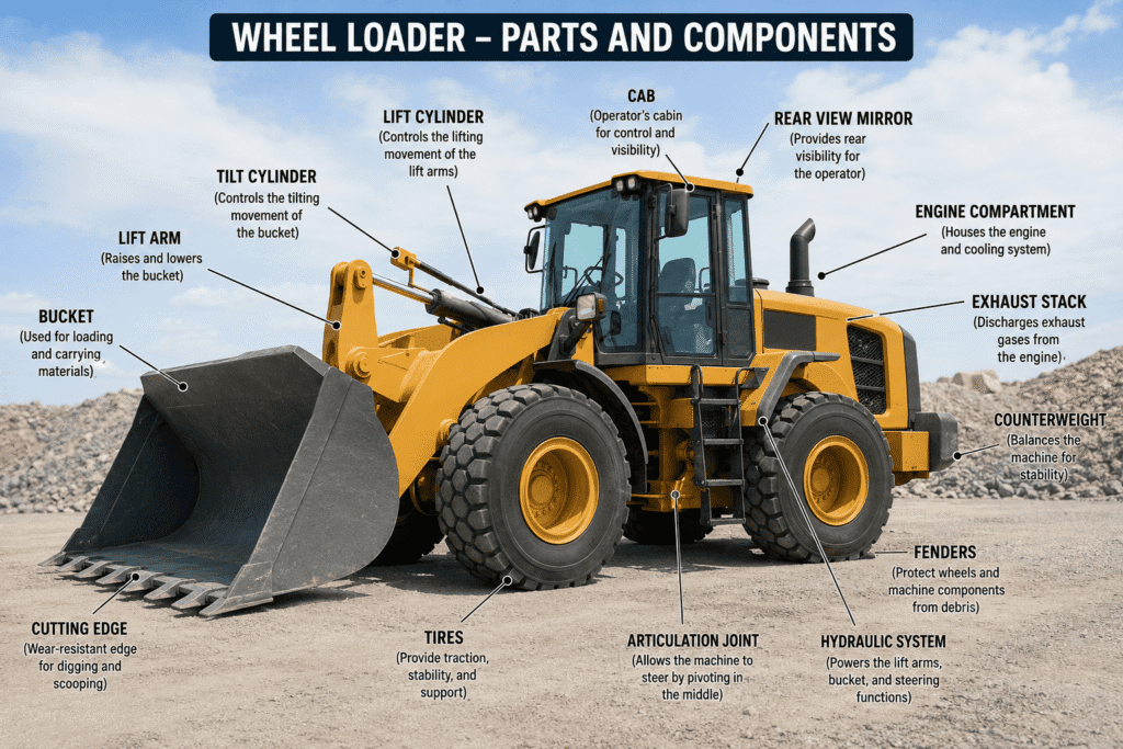 Wheel Loader - Construction Equipment
