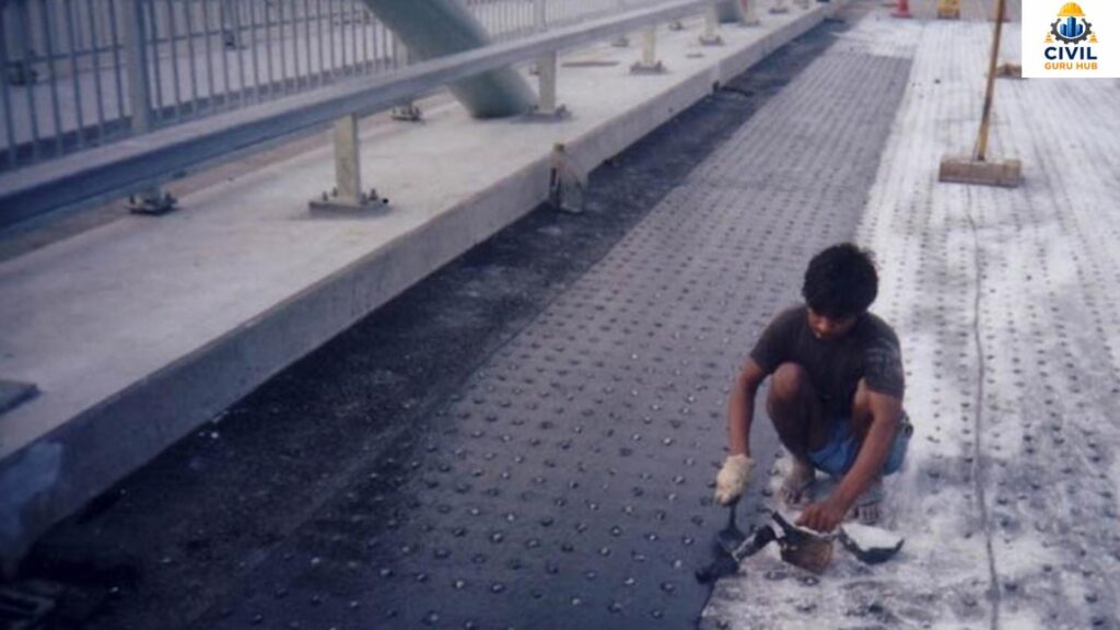 Bituminous Concrete with Mastic Asphalt Wearing Coat