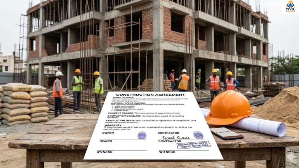 Construction Contract Agreement Between Client and Contractor