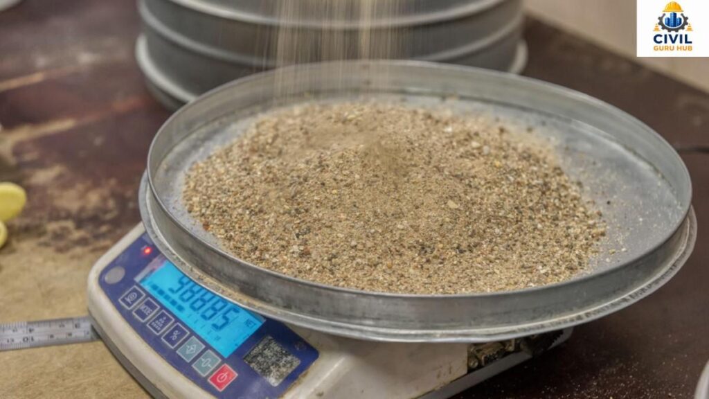 Determination of Initial Dry Weight for Silt content test