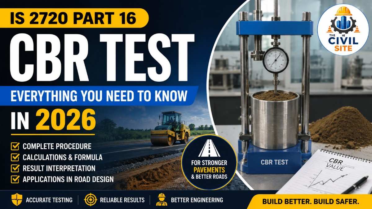 IS 2720 Part 16 CBR Test