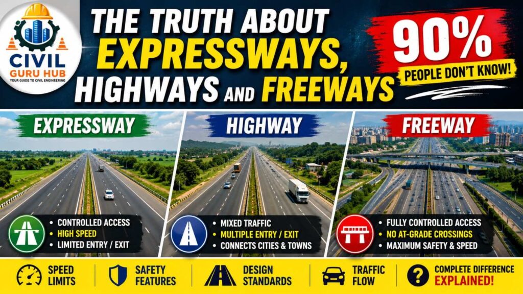 The Truth About Expressways, Highways and Freeways