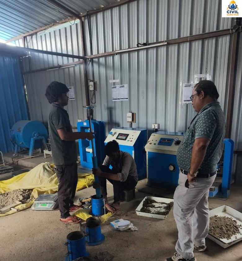 CBR Mould casting