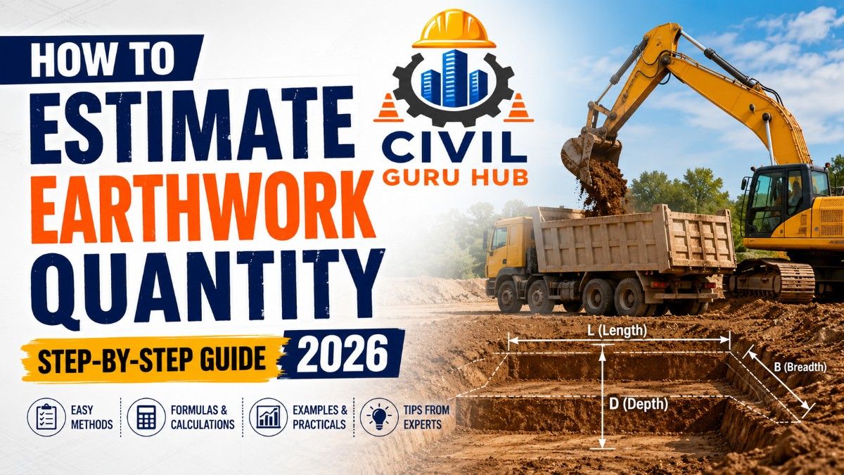 How to estimate Earthwork Quantity