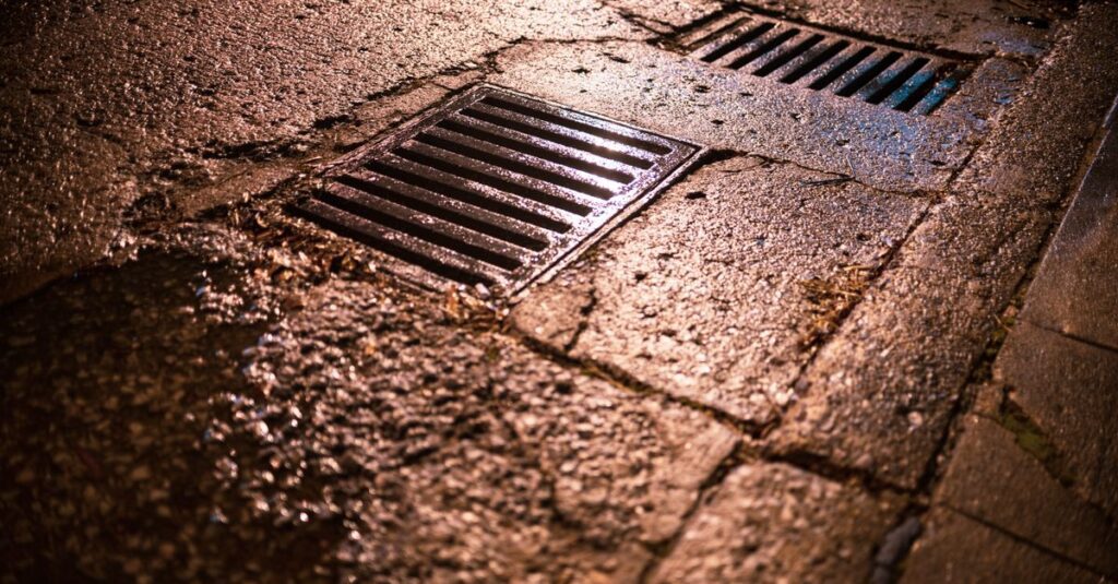 Side drain Highway construction