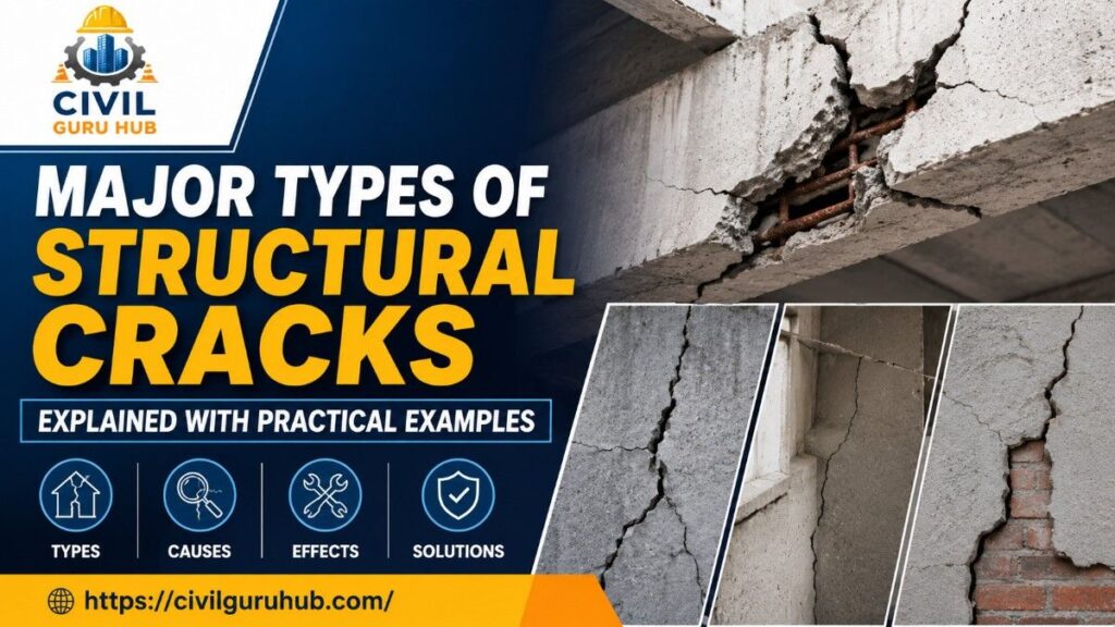 Major Types of Structural Cracks