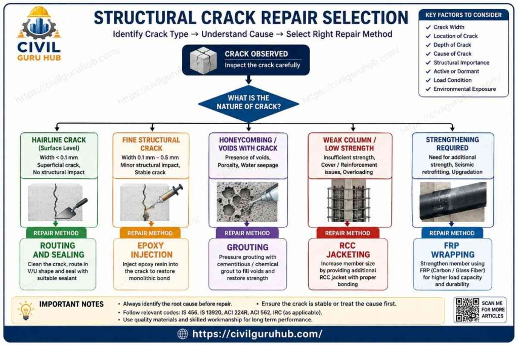 Repair Method Selection Flowchart