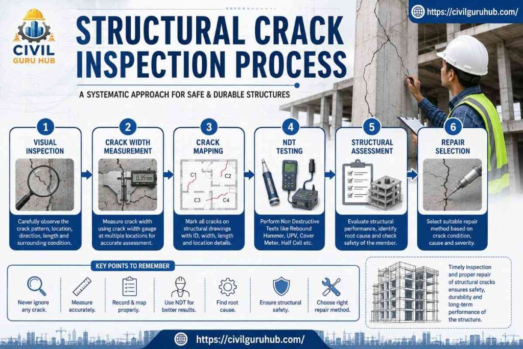 Structural Crack Inspection Process