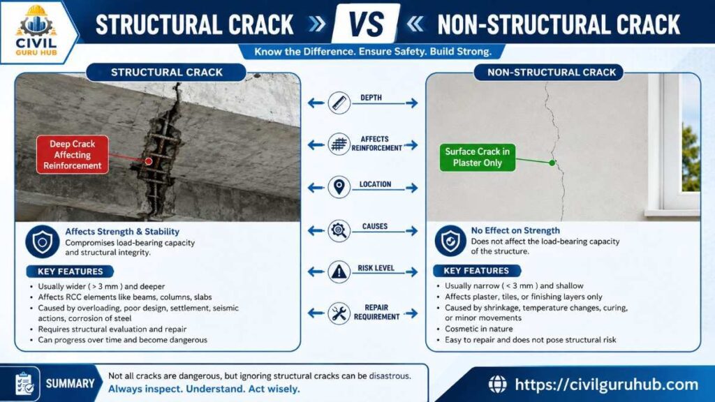 Structural and Non-Structural Cracks