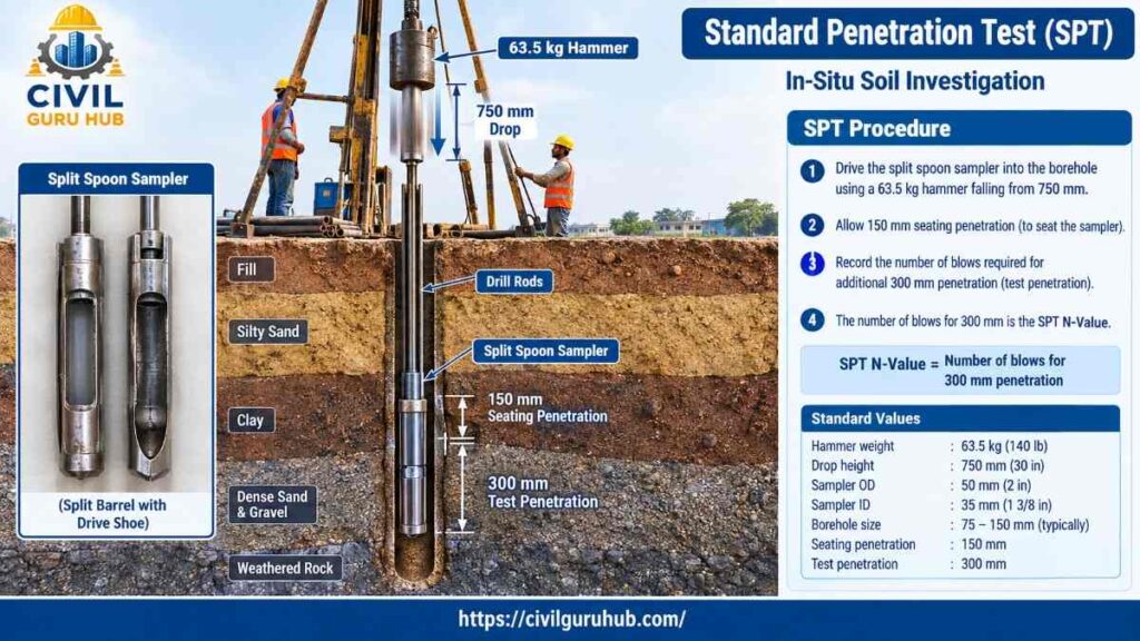 Standard Penetration Test Infographic